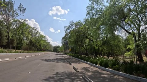 Second section of Chapultepec Park in Mexico City 스톡 동영상 240364147