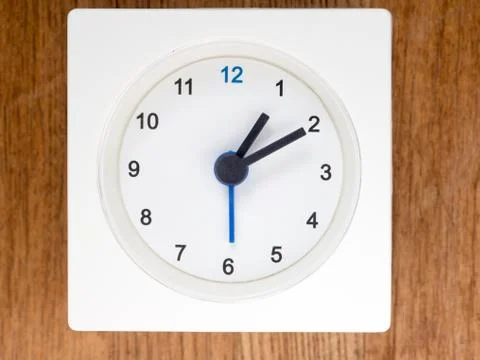 The second series of the sequence of time, 10/96 Stock Photos