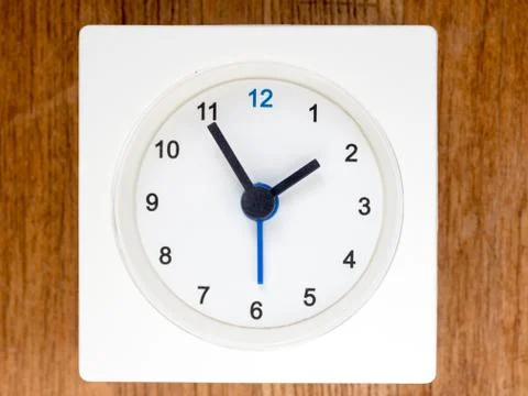 The second series of the sequence of time, 16/96 Stock Photos