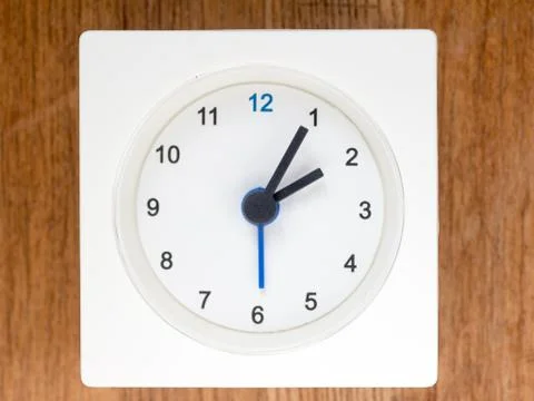 The second series of the sequence of time, 17/96 Stock Photos