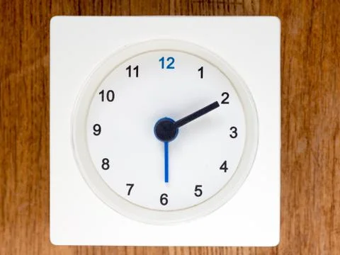 The second series of the sequence of time, 18/96 Stock Photos