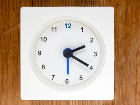 The second series of the sequence of time, 19/96 Stock Photos