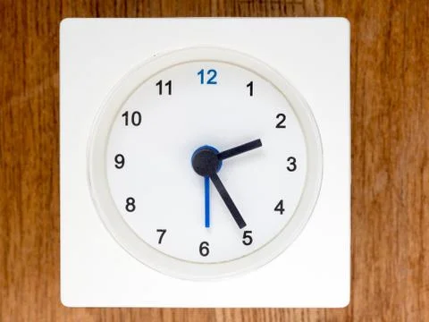 The second series of the sequence of time, 20/96 Stock Photos