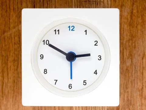 The second series of the sequence of time, 23/96 Stock Photos