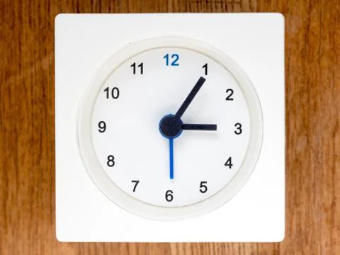 The second series of the sequence of time, 25/96 Stock Photos