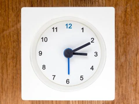 The second series of the sequence of time, 26/96 Stock Photos