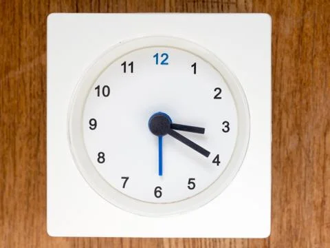 The second series of the sequence of time, 27/96 Foto stock