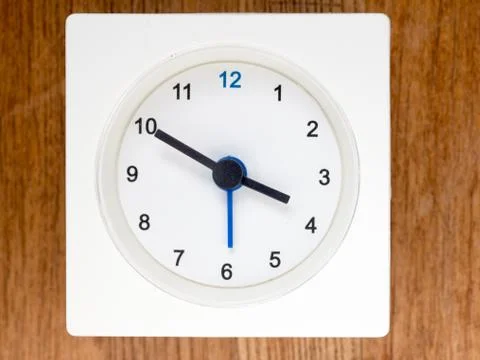 The second series of the sequence of time, 31/96 Stock Photos