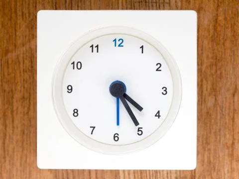 The second series of the sequence of time, 36/96 Stock Photos