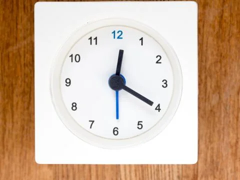 The second series of the sequence of time, 3/96 Stock Photos