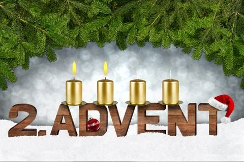 Second sunday of advent Stock Photos