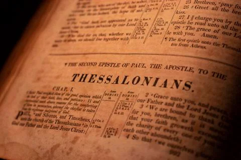 Second Thessalonians 写真素材