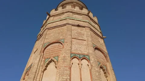 Second Top Level of Torre del Oro in Seville Stock Footage 331784146