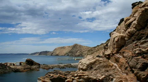 Second Valley Coastline Video stock 375910