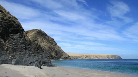 Second Valley, South Australia Time-lapse Video stock 57675048