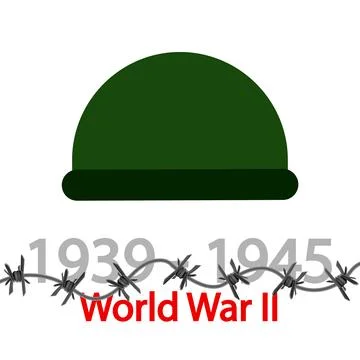 Second world war beginning Stock Illustration