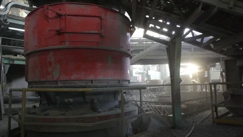 Secondary Crusher Stock Footage 90366451