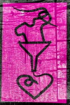 Secondhand used clothes sign Stock Illustration