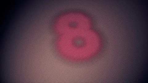 Seconds countdown 10 to 0 motion graphic Stock Footage 96750433