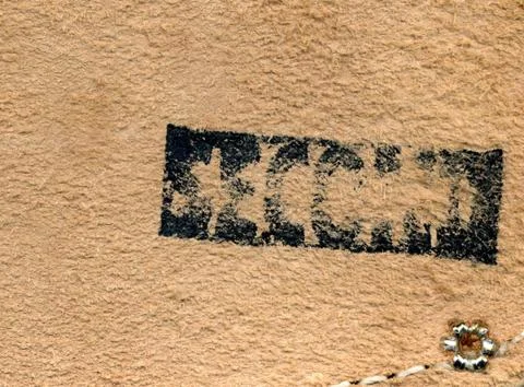 Seconds Leather Scrap Texturized Background Stock Photos