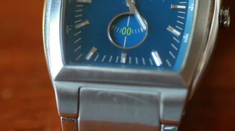 Seconds of a watch Stock Footage 715122