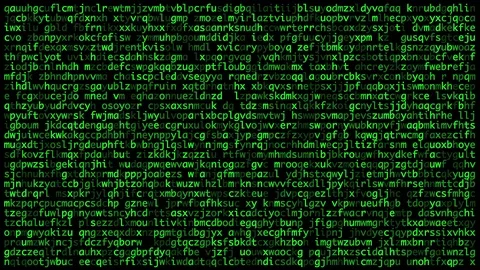 The secret codes on screen. Stock Footage 104121799