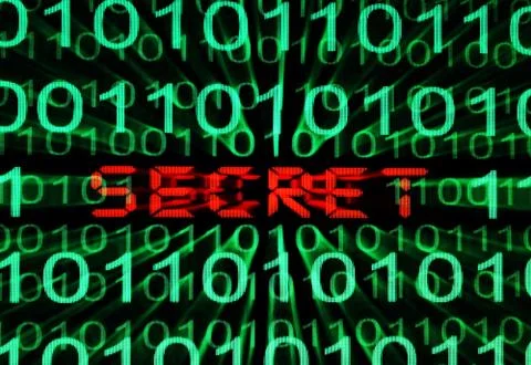 Secret concept 写真素材