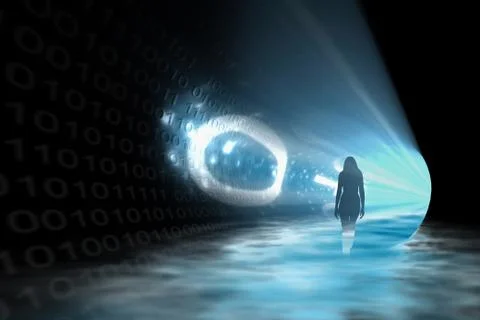 Secret connection Stock Illustration