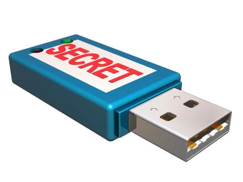 Secret data Stock Illustration