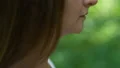 Secret date of lesbian couple, women kissing each other affectionately, closeup HD Footage