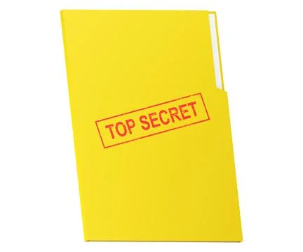 Secret documents. Folder with classified materials on the background of イラスト素材