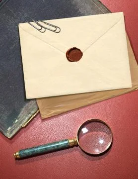 Secret envelope Stock Photos