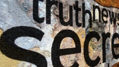 Secret grunge concept Stock Footage