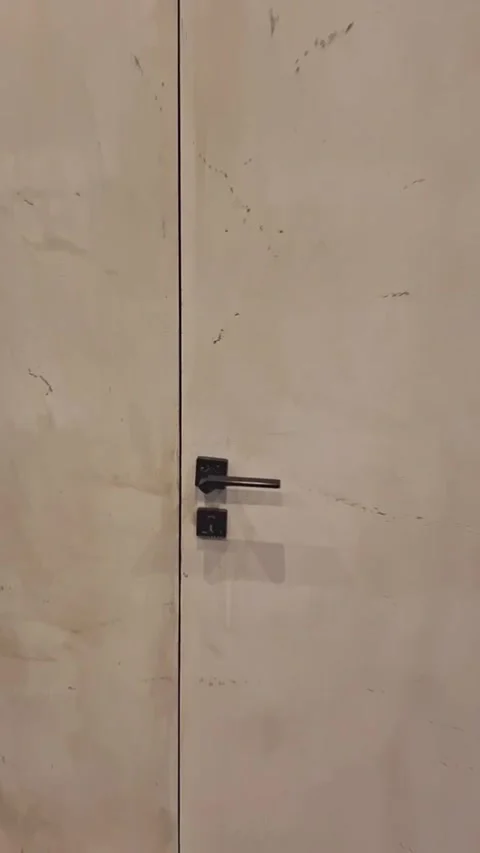 Secret Hidden Door Installation: Step-by-Step Guide for Seamless Design Stock Footage 301711620