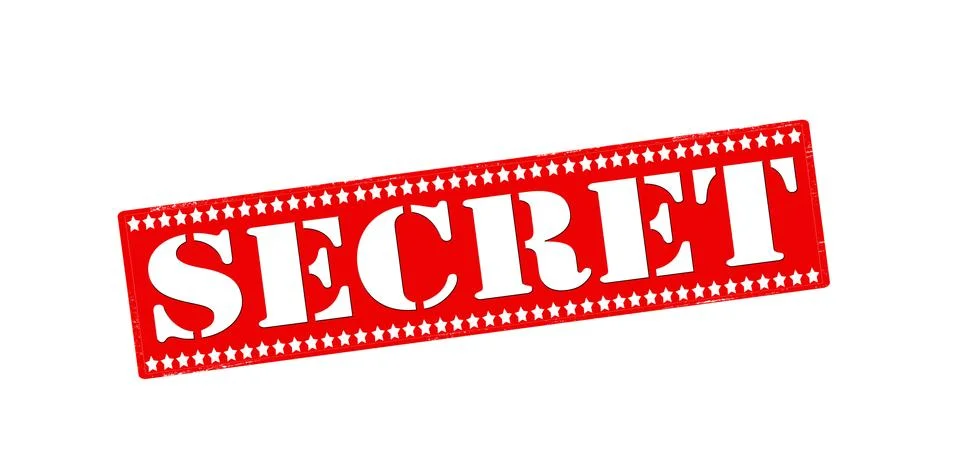 Secret Stock Illustration