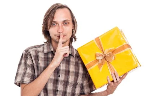 Secret present Stock Photos