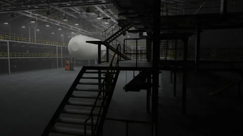 Secret Research Facility UAP Study Stock Footage 207876693