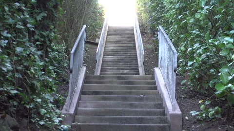 Secret Stair Video stock 988092