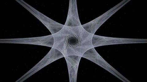 Secret symbol of geometry. Triangular symbol. Labyrinth of illuminates. Video stock 328281942