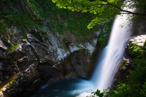 Secret waterfall Stock Photos