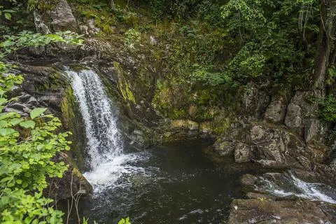 Secret waterfall Stock Photos