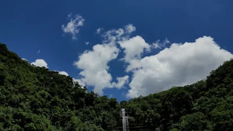 Secret Waterfall top 動画素材 250864721