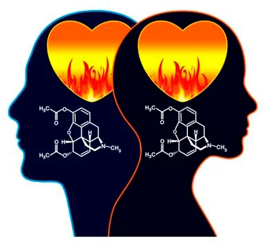 The secrets of attraction Illustrazione stock