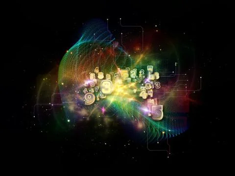 Secrets of Cloud Technology Ilustração Stock