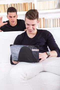 Secrets in computer Stock Photos