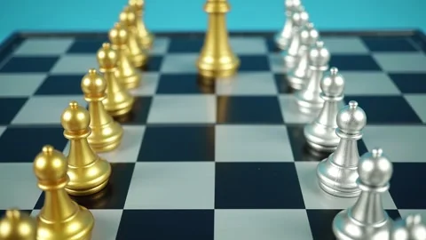 Secrets of the Golden King of the Chess Fields. Video stock 302548538
