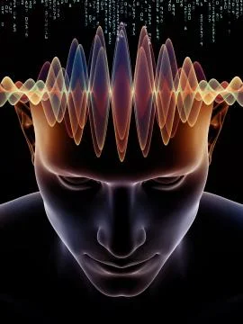 Secrets of Human Mind Illustrazione stock