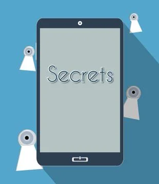 Secrets Stock Illustration