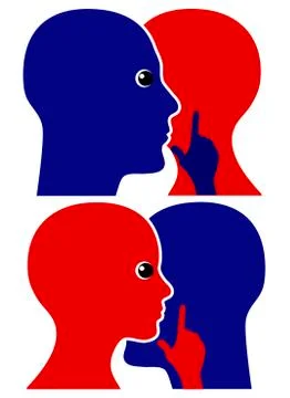 Secrets Illustrazione stock
