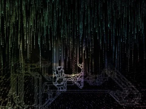 Secrets of Space Division Illustrazione stock